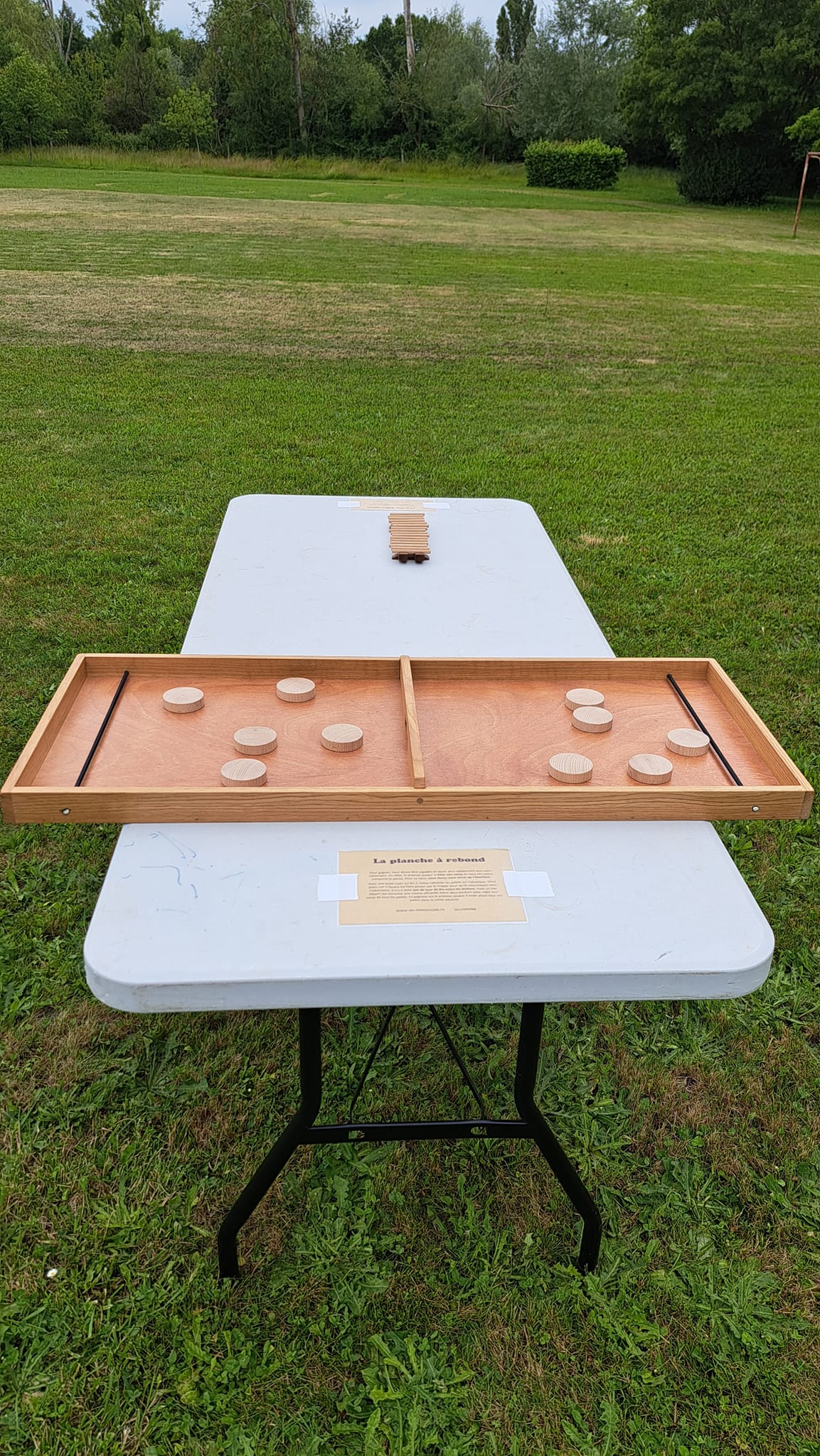 Vue passe trappe et bâtonnets