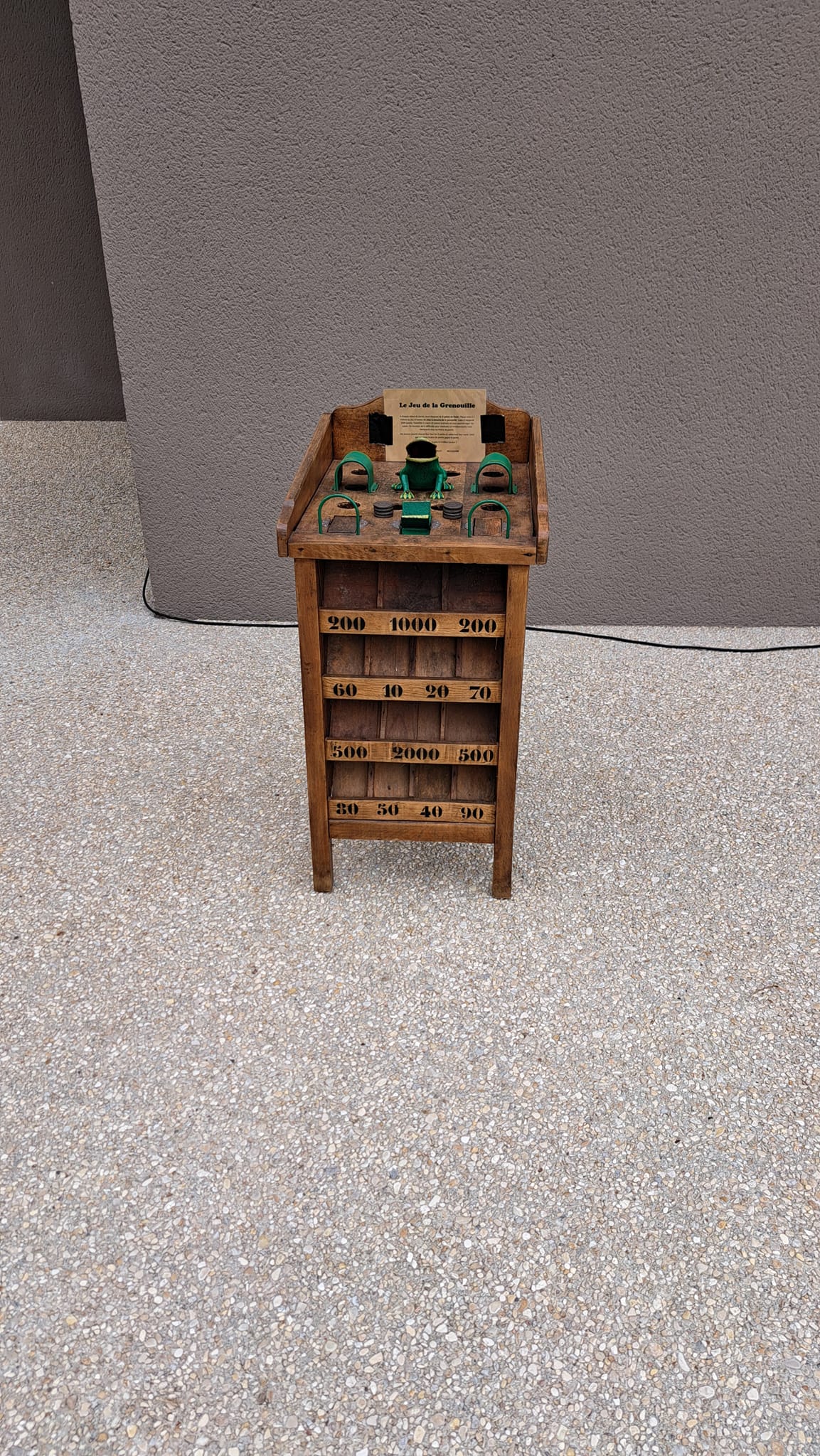 Jeu de la grenouille